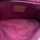 ルイ・ヴィトン LOUIS VUITTON ミニ プリーティ M95216 フューシャ モノグラム・デニム レディース ハンドバッグ