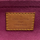 ルイ・ヴィトン LOUIS VUITTON ミニ プリーティ M95216 フューシャ モノグラム・デニム レディース ハンドバッグ