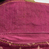 ルイ・ヴィトン LOUIS VUITTON ミニ プリーティ M95216 フューシャ モノグラム・デニム レディース ハンドバッグ