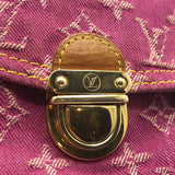 ルイ・ヴィトン LOUIS VUITTON ミニ プリーティ M95216 フューシャ モノグラム・デニム レディース ハンドバッグ
