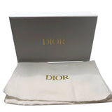 クリスチャン・ディオール Christian Dior カロ長財布 ブラック×GD金具 レザー レディース 長財布