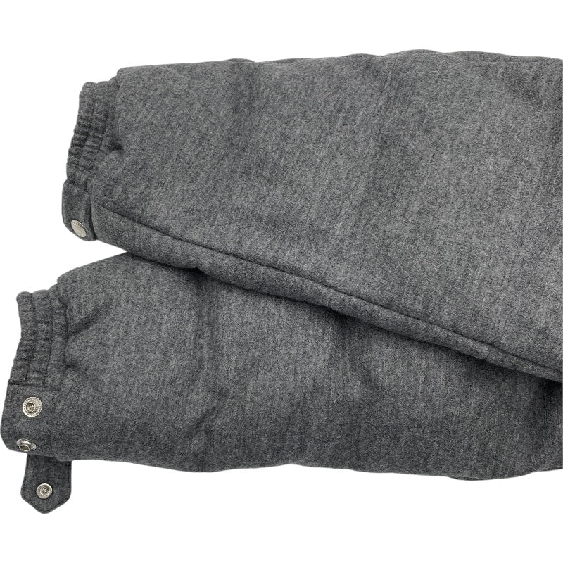 モンクレール MONCLER LIORAN　ダウンジャケット C20914189805 549H6 グレー ウール メンズ ダウンジャケット