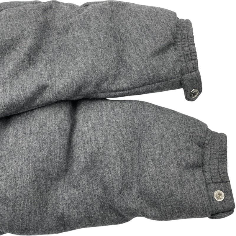 モンクレール MONCLER LIORAN　ダウンジャケット C20914189805 549H6 グレー ウール メンズ ダウンジャケット