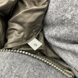 モンクレール MONCLER LIORAN　ダウンジャケット C20914189805 549H6 グレー ウール メンズ ダウンジャケット