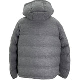 モンクレール MONCLER LIORAN　ダウンジャケット C20914189805 549H6 グレー ウール メンズ ダウンジャケット