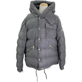 モンクレール MONCLER LIORAN　ダウンジャケット C20914189805 549H6 グレー ウール メンズ ダウンジャケット