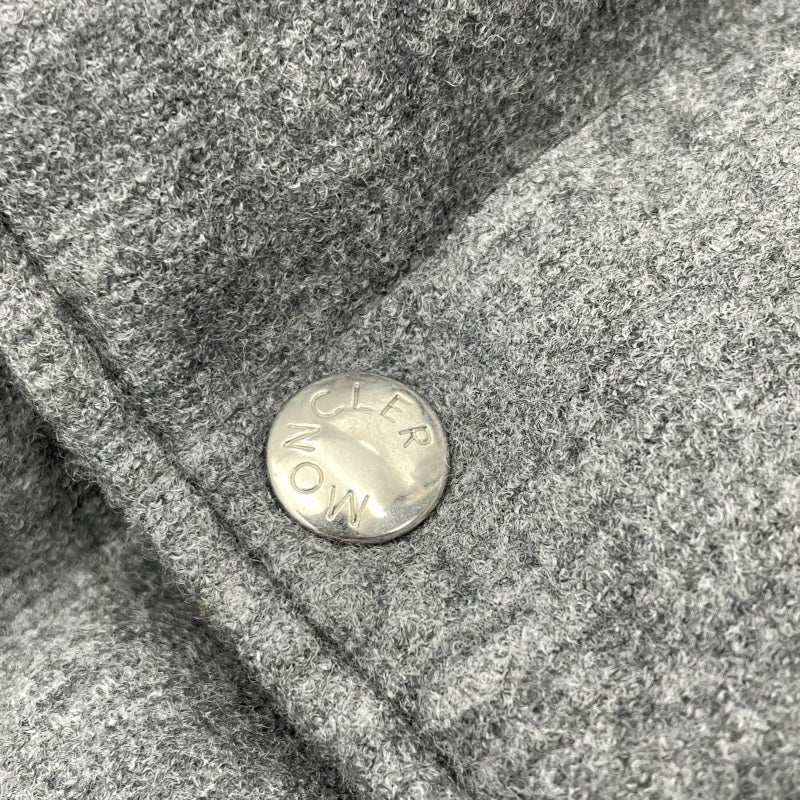 モンクレール MONCLER LIORAN　ダウンジャケット C20914189805 549H6 グレー ウール メンズ ダウンジャケット