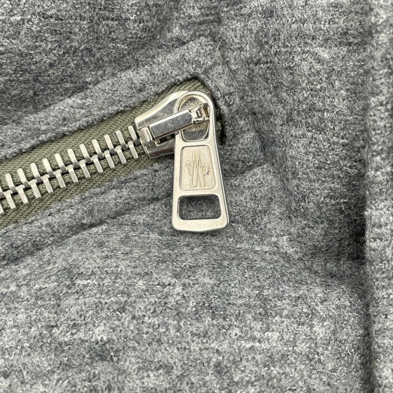 モンクレール MONCLER LIORAN　ダウンジャケット C20914189805 549H6 グレー ウール メンズ ダウンジャケット