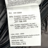 モンクレール MONCLER ZIN ダウンジャケット 32091403150 ネイビー ナイロン メンズ ダウンジャケット