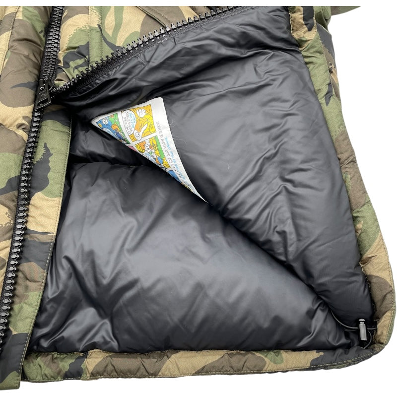 モンクレール MONCLER MEAKAN ダウンジャケット H20911A00223 カーキ ナイロン メンズ ダウンジャケット