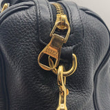 ロエベ LOEWE フスタ25 31627.F27 ブラック レザー レディース ハンドバッグ