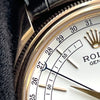 ロレックス ROLEX チェリーニ ムーンフェイズ 50535 ホワイト K18PG 自動巻き メンズ 腕時計
