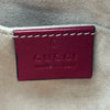 グッチ GUCCI GGマーモントショルダーバッグ 447632 レッド ゴールド金具 GGキャンバス・レザー レディース ショルダーバッグ