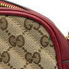 グッチ GUCCI GGマーモントショルダーバッグ 447632 レッド ゴールド金具 GGキャンバス・レザー レディース ショルダーバッグ