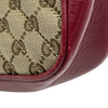 グッチ GUCCI GGマーモントショルダーバッグ 447632 レッド ゴールド金具 GGキャンバス・レザー レディース ショルダーバッグ