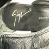 ジュゼッペザノッティ GIUSEPPE ZANOTTI サテンリボンサンダル ブラック レザー レディース サンダル