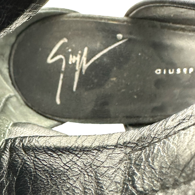 ジュゼッペザノッティ GIUSEPPE ZANOTTI サテンリボンサンダル
