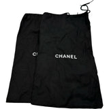 シャネル CHANEL ハラコヒールサンダル ブラウン ハラコ レディース サンダル