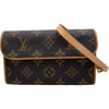 ルイ・ヴィトン LOUIS VUITTON ポシェット・フロランティーヌ M51855 ブラウン モノグラム・キャンバス レディース ショルダーバッグ