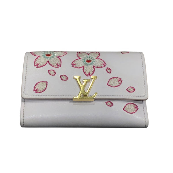 ルイ・ヴィトン LOUIS VUITTON ポルトフォイユ・カプシーヌコンパクト