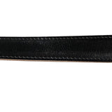エルメス HERMES リバーシブルベルト80 □H刻 ゴールド/ブラック×SV金具 ボックス/トゴ ユニセックス ベルト