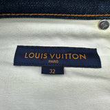 ルイ・ヴィトン LOUIS VUITTON デニムパンツ HID70WDKN ブルー コットン メンズ デニムパンツ