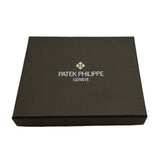 パテック・フィリップ PATEK PHILIPPE 二つ折り財布 ブラウン レザー メンズ 二つ折り財布