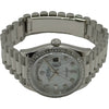 ロレックス ROLEX デイデイト 36 128396TBR ホワイトシェル プラチナ 自動巻き メンズ 腕時計