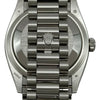 ロレックス ROLEX デイデイト 36 128396TBR ホワイトシェル プラチナ 自動巻き メンズ 腕時計