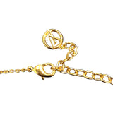 ルイ・ヴィトン LOUIS VUITTON ネックレスLVアイコニックルイザ ゴールド メタル×パール アクセサリー