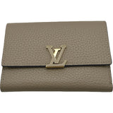 ルイ・ヴィトン LOUIS VUITTON ポルトフォイユ・カプシーヌコンパクト M62159 ガレ トリヨン レディース 三つ折り財布