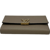 ルイ・ヴィトン LOUIS VUITTON ポルトフォイユ・カプシーヌコンパクト M62159 ガレ トリヨン レディース 三つ折り財布