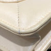 シャネル CHANEL マトラッセチェーンウォレット 45534 イエロー×ゴールド金具 ラム レディース ウォレットチェーン