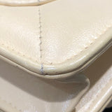 シャネル CHANEL マトラッセチェーンウォレット 45534 イエロー×ゴールド金具 ラム レディース ウォレットチェーン