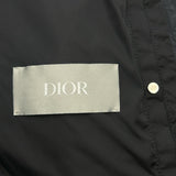 クリスチャン・ディオール Christian Dior オブリーク総柄ダウンジャケット 943C449A4462 ブラック ナイロン メンズ ダウンジャケット