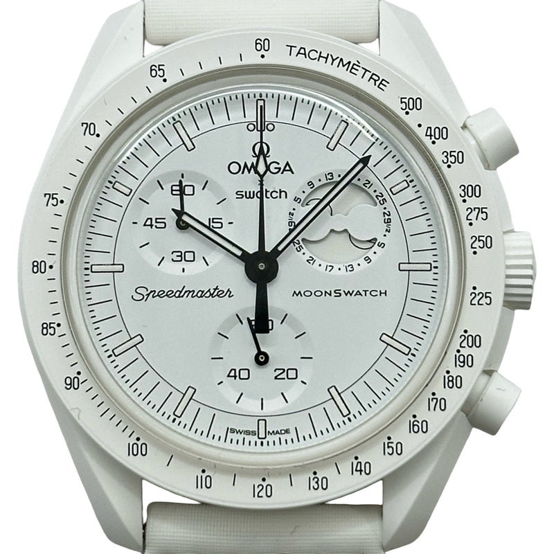オメガ OMEGA スウォッチ ムーンウォッチ スヌーピーコラボ SO33W700