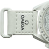 オメガ OMEGA スウォッチ ムーンウォッチ スヌーピーコラボ SO33W700 ホワイト セラミック クオーツ メンズ 腕時計