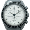 オメガ OMEGA スウォッチ ムーンウォッチ 1965 SO33M106 ホワイト セラミック クオーツ レディース 腕時計