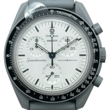 オメガ OMEGA スウォッチ ムーンウォッチ 1965 SO33M106 ホワイト セラミック クオーツ レディース 腕時計
