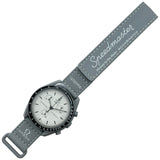オメガ OMEGA スウォッチ ムーンウォッチ 1965 SO33M106 ホワイト セラミック クオーツ レディース 腕時計