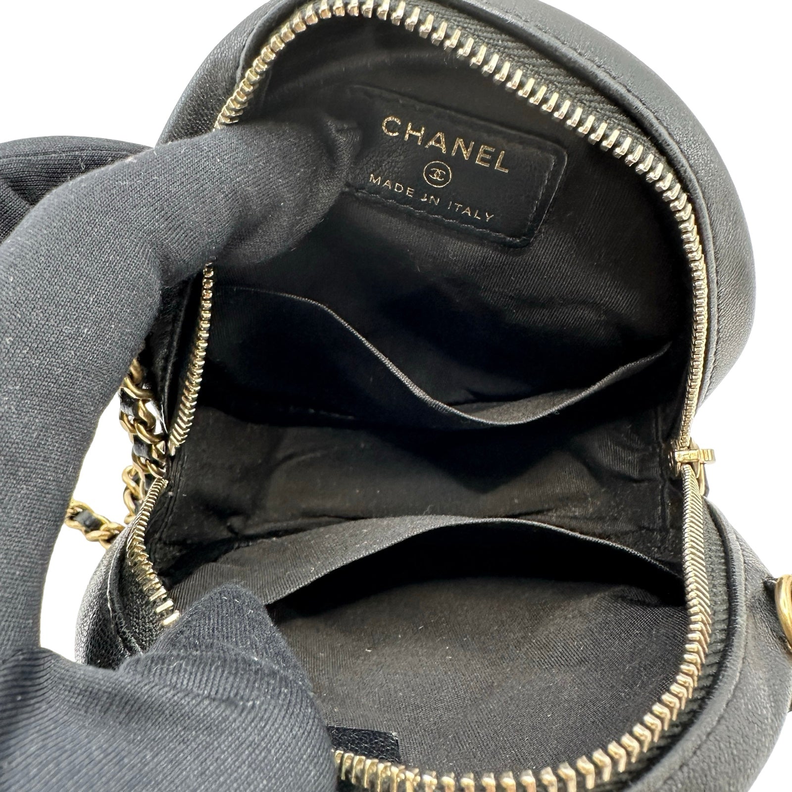 シャネル CHANEL ココマークカートカメリアラウンドチェーンショルダー