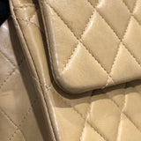 シャネル CHANEL マトラッセ25 A01112 ベージュ ゴールド金具 ラムスキン レディース ショルダーバッグ