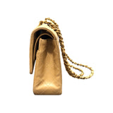 シャネル CHANEL マトラッセ25 A01112 ベージュ ゴールド金具 ラムスキン レディース ショルダーバッグ