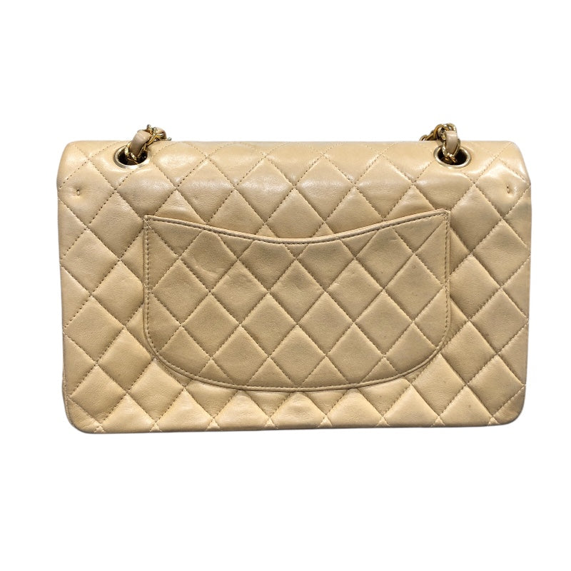 シャネル CHANEL マトラッセ25 A01112 ベージュ ゴールド金具