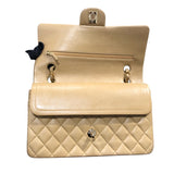 シャネル CHANEL マトラッセ25 A01112 ベージュ ゴールド金具 ラムスキン レディース ショルダーバッグ