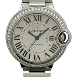 カルティエ Cartier バロン ブルー ドゥ カルティエ 33mm W4BB0023 シルバー ステンレススチール 自動巻き ユニセックス 腕時計