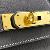 エルメス HERMES バーキン30 パーソナルオーダー □P刻 ウルトラヴァイオレット/レザン×GD金具 シェーブル レディース ハンドバッグ