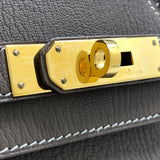 エルメス HERMES バーキン30 パーソナルオーダー □P刻 ウルトラヴァイオレット/レザン×GD金具 シェーブル レディース ハンドバッグ