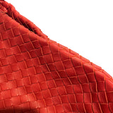 ボッテガ・ヴェネタ BOTTEGA VENETA イントレチャート　ワンショルダー 255691 レッド レザー レディース ショルダーバッグ