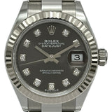ロレックス ROLEX デイトジャスト28 279174G スレート ホワイトゴールド/ステンレススチール 自動巻き レディース 腕時計